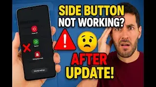 Pressing and holding side button does not open power off menu on Samsung S24 | One UI 7 | Fix it