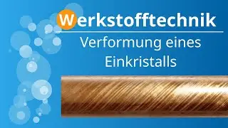 Verformung eines Einkristalls