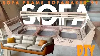 Ghar perSofa frame kaise banaye || how to sofa ka frame kaise banaen|| carpenter sofa kaise banate
