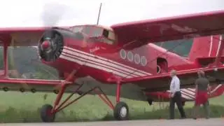Mit der Antonow An-2 von Sion nach Birrfeld