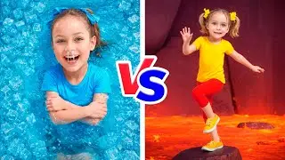 Hot vs Cold Fun Challenge &ndash; Cool Adventure!