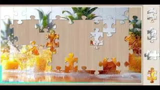 Summer Vibes Cool Pineapple Splash🧩🍍 //delightful jigsaw puzzle game 🧩//@jigsawpuzzle45