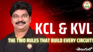 Kirchhoff&rsquo;s Current Law & Voltage Law Explained | GATE Network Analysis | SACE Guntur Official