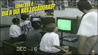 Como era o DIA A DIA nas LOCADORAS DE GAMES DOS ANOS 90