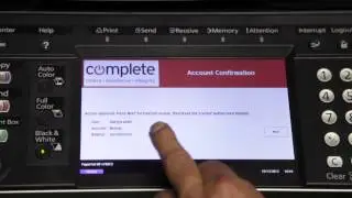 Complete Imaging follow me printing and secure printing  demonstration