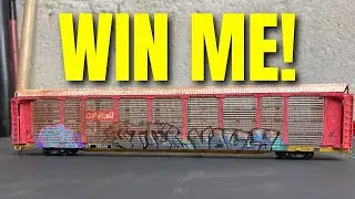 You Could Own This! - Model Train Graffiti Giveaway!!