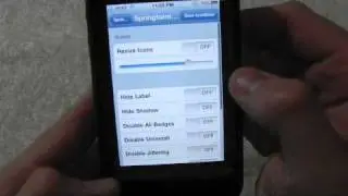 Springtomize Customize all your settings on your iPhone