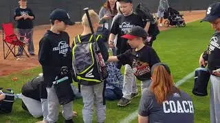 Baseball trophies
