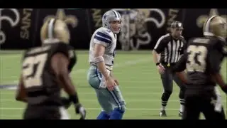 Most Dramatic Finish You'll Ever See vs Coleworld9 - Madden 13 Online Gameplay (Cowboys vs Saints)