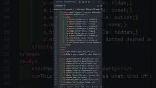 css border #shorts #frontend #ui