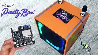 Make DIY 12 inch Party Box Karaoke Speaker With TPA3221 Amplifier | Super Menggelegar!