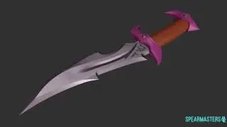 valorant knife - Reaver melee  model demo