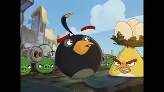 Angry Birds Toons Bomb Destory Piggy Island Explosion 