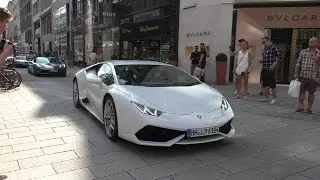 Exotics Cars Hamburg 2014 - Hurac&aacute;n, 650S, 458, F12, Aventador