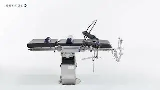 Maquet Otesus Patient Positioning - Supine Position with Connection Bracket and Steel Skull Clamp