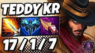 Twisted Fate vs Ahri MID [ Teddy ] Patch 12.7 Ranked Master Korea ✅
