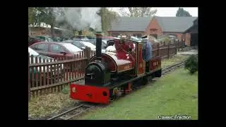 THE DELL GARDEN MINIATURE RAILWAY AT BRESSINGHAM STEAM MUSEUM