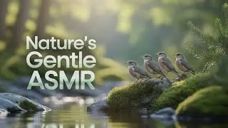 Gentle Nature Sounds for Sleep | Birdsong, Waterfalls & Forest Ambience | 4K ASMR