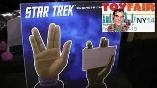 Icon Heroes Star Trek Product Display at New York Toy Fair 2014