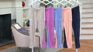 Cuddl Duds Baby Loop Terry Cargo Pant on QVC