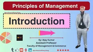 Lecture 1: - Introduction II Principles of Management II MBA BBA BCOM MCOM