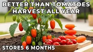 Forget Tomatoes—This Plant Grows Year-Round, Stores 6 Months, No Replanting Needed