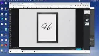 Pixlr Tutorial - JPEG Frame Mockup with White Wall