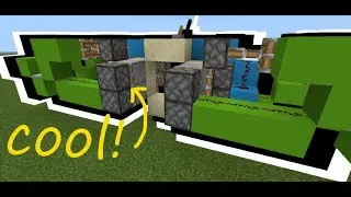 Minecraft Color Changing Piston Door