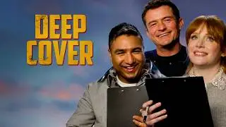 Bryce Dallas Howard, Orlando Bloom & Nick Mohammed Try To Draw Each Other From Memory | Deep Cover