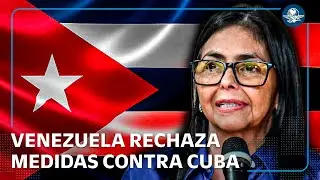 Venezuela se opone a las medidas de EU contra Cuba