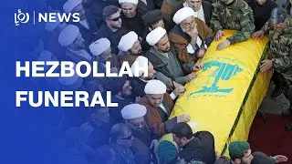 LIVE | Hezbollah holds funeral for its slain military chief Haytham Ali Tabatabai