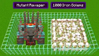 Super Mutant Ravager VS 1000 Iron Golems