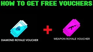 HOW TO GET DIAMOND ROYALE AND WEAPON ROYALE VOUCHERS IN FREE