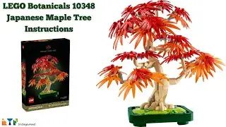 LEGO Botanicals 10348 Japanese Maple Tree Instructions