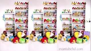 World's Biggest Angry Birds Fan - Stop Motion Collection