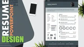 Учебное пособие по созданию шаблонов резюме и CV в Microsoft PowerPoint | Формат резюме 2024