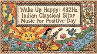 Wake Up Happy: 432Hz Relaxing Indian Classical Sitar Music for Positivity & Clarity