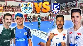 LUISIN CHAMOU FALCÃO PRA JOGAR CONTRA EU E O RIKINHO NO FUTSAL!