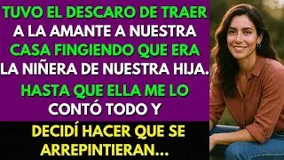 Mi Esposo Presentó a Su Amante Como “Niñera”… Hasta Que Mi Hija Contó Toda La Verdad