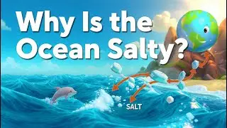 Why Is the Ocean Salty? | The Salty Ocean Explained | Ocean Salt Mystery
