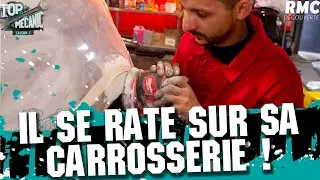 Top Mecanic : Mathieu se rate sur sa carrosserie !