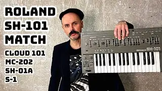 Roland SH Showdown: SH-101 vs MC-202 vs SH-01A vs S-1 vs Cloud 101