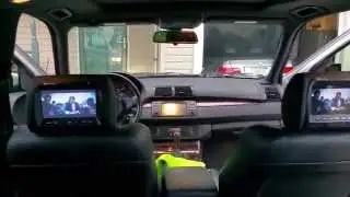 Dynavin e53 w headrest monitors