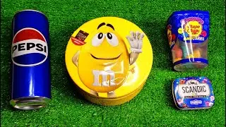 Relaxing ASMR Candy Sorting | Lollipops & Colorful M&M&rsquo;s