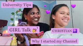 Lofi ASMR real person hair brushing (Girl Talk: Uni Tips📚, Being a Christian✝️, etc)