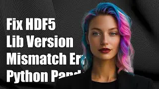 Fixing HDF5 Library Version Mismatch Error in Python Pandas on Windows