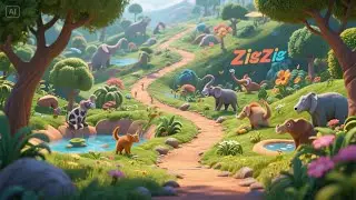 Zigzag Zoo Explorer | Wild Baby Rhyme with Animal Sounds & Jungle Beats 2025! 🦓🦒