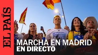 DIRECTO | Protesta de la comunidad venezolana en Madrid contra los resultados electorales | EL PAÍS