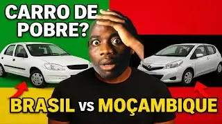 5 CARROS de POBRE no BRASIL vs MOÇAMBIQUE — Qual É REALMENTE Mais BARATO?