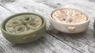 handmade ceramic soap dishes